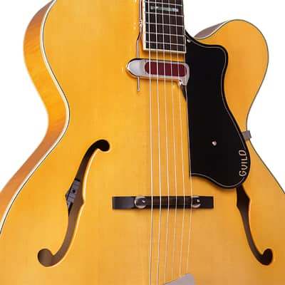 Guild Newark St. Collection A-150 Savoy Blonde w/ Hard Case 3796000801 image 4