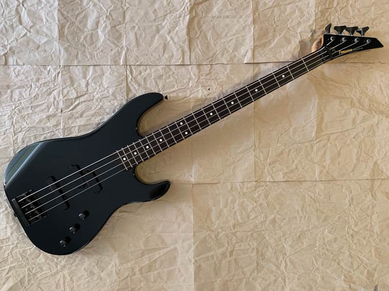 Fernandes PJ50 Bass 1980s Black electric rock bass Limited Edition