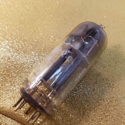 Raytheon 12BH7A tNOS AT1000 TESTED Balanced! PI Vacuum Tube black plate 12BH7 dual triode 1951-1959 image 11