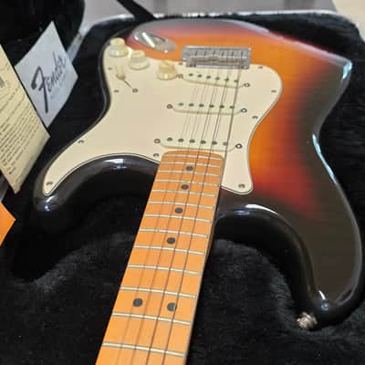 Fender American Standard Stratocaster 1990-1991 CASE QUEEN TIME CAPSULE 3 Tone Sunburst 3TSB 90s USA Strat Electric Guitar image 12