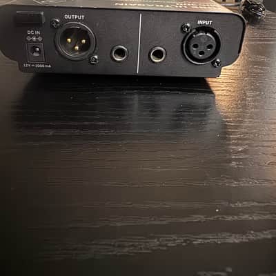 Behringer MIC300 Tube Microphone Preamp 2021 - Present - Black image 3
