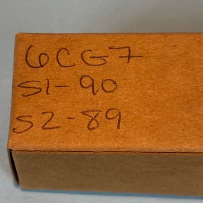 RCA 6CG7 6FQ7 Vintage Gray Plate Halo Getter Tube! T426 image 6