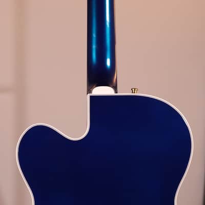 Gretsch G6120TG Players Edition Nashville - Ebony Fingerboard, Azure Metallic image 9