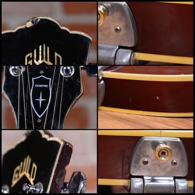 Guild Starfire II Sunburst 1967 w/Hardshell Case (Mods) image 12