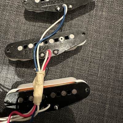 1990 Fender American Standard Stratocaster Original USA Pickups & Wiring Harness image 5