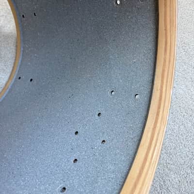 Rogers Vintage Floor Tom Drum Shell Project 16” x 16” 70s image 12