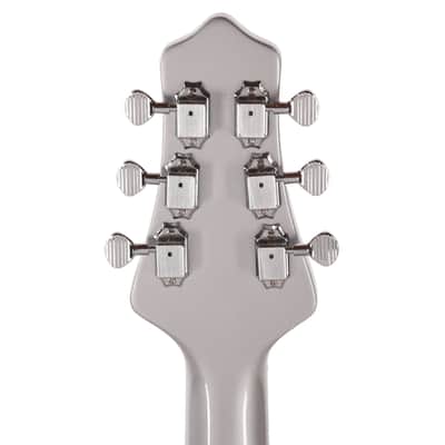 Danelectro Dan O. Mano Electric Guitar Silver image 7
