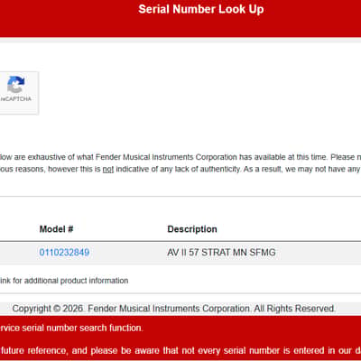 Fender American Vintage II '57 Stratocaster, 2024, OHSC & paperwork, Great condition image 4