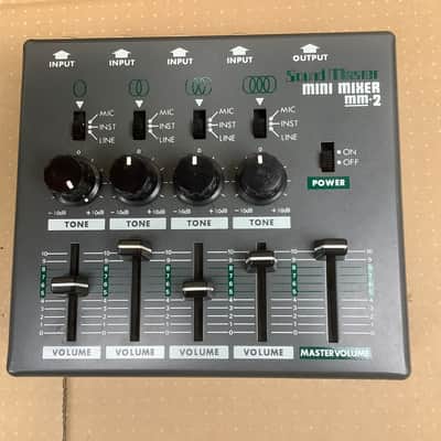 Sound Master MM 2 mini mixer made in Japan Vintage image 9