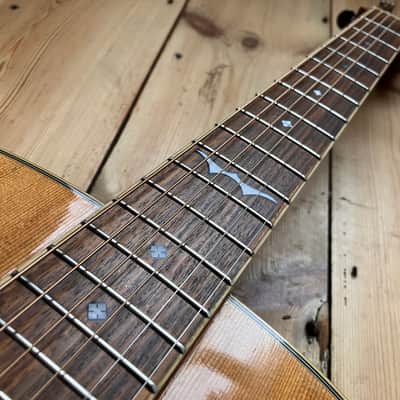 Washburn SJ-28S Round Shouldered Solid Top Dreadnought Acoustic Guitar image 6