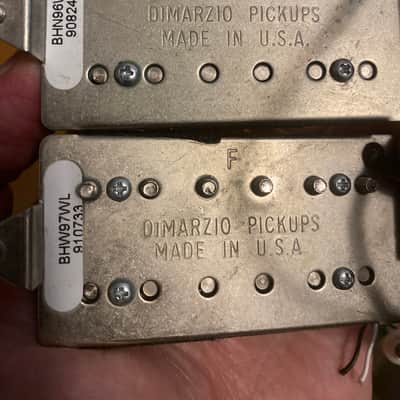 2 DiMarzio Humbuckers image 2