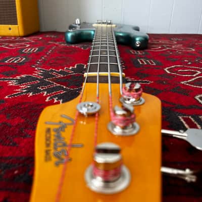 Mojo Dojo – Faded Sherwood Green Metallic Precision Bass – AV II Neck – DiMarzio Model P – American Classic Body – Pro Setup – Great Player image 13