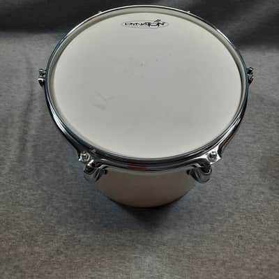 Taye  Studio Maple Concert Toms with Stand  Vintage White image 8