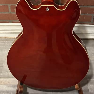 c. 2020 Firefly JSN FF338 Semi-Hollow Body Guitar - Sunburst image 5