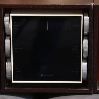 Craig 1504 Radio Mid Century Modern Space Age Stereo System Wood Cube image 4