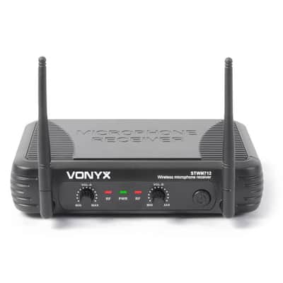 Vonyx Stwm712 Micro Vhf 2 Ch Hh image 3