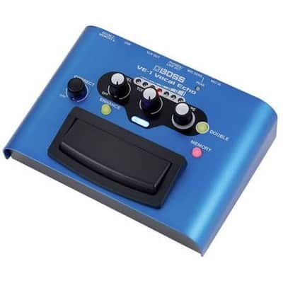 Boss VE-1 Vocal Echo Reverb Effects Pedal - Vocal Processor with Enhance image 2