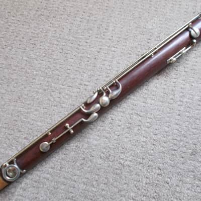 Playable French Bassoon with Original Bocal, Hawkes & Son Excelsior Low Pitch image 8