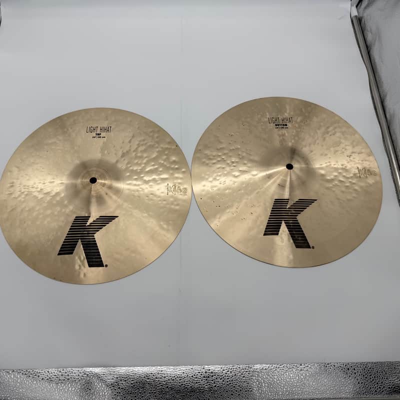 Zildjian 14" K Series Light Hi-Hat Cymbals (Pair) image 1