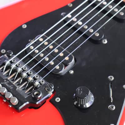 1985 Fender Japan Boxer "A Series" ST556 Boxer/Contemporary Stratocaster (Torino Red) image 5