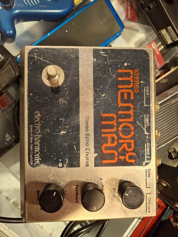 ELECTRO HARMONIX STEREO MEMORY MAN リバーブ Electro-Harmonix Stereo Memory Man Echo / Chorus | Reverb Australia