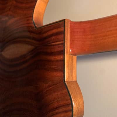 SKR Custom Koa Semi hollow 2018 Natural/Gloss Lacquer image 11