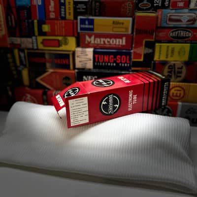 1x Vintage NOS Matsu/Mullard 12AU7 ECC82 / Old 1960s Panasonic /Preamp Audiophile Tube /WarmClassic BalancedTone Translucent Highs image 2