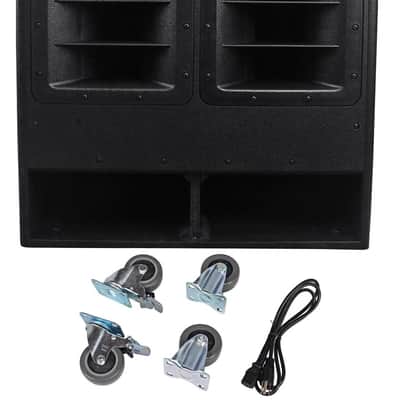 (2) Rockville RPG15 15" Powered 1000W DJ/PA Speakers+ 18" Subs+Poles+Cables image 9