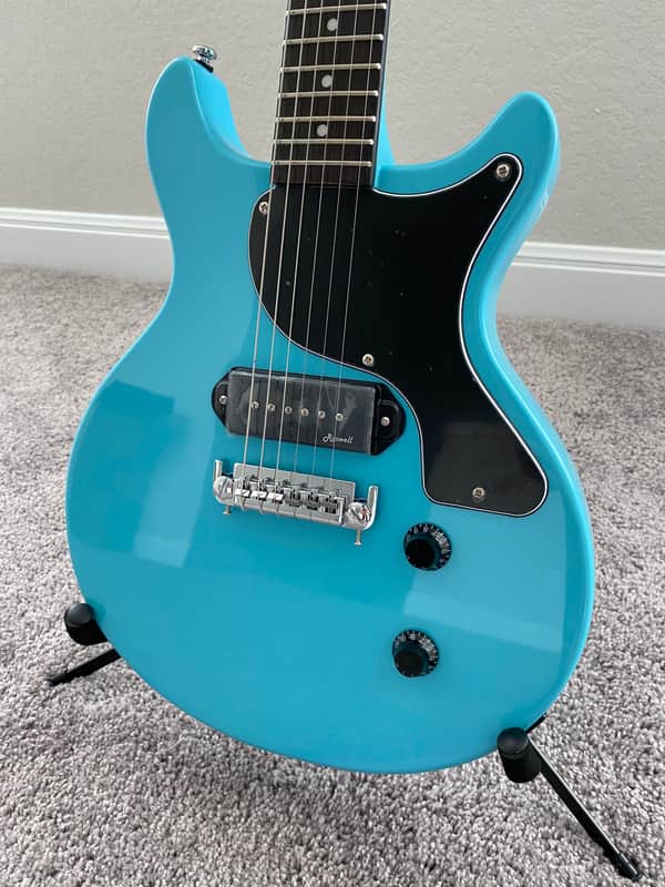 Harley Benton DC Junior FAT LTD 2020 Ferris Blue | Reverb