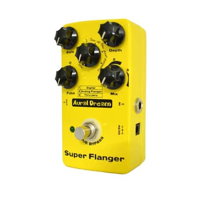 Aural Dream Super Flanger Pedal,3 Types,6 Modulation Waves and 2 Feedback Modes Reaching 36 Effects;True Bypass,price include the import duty to US buyer image 4