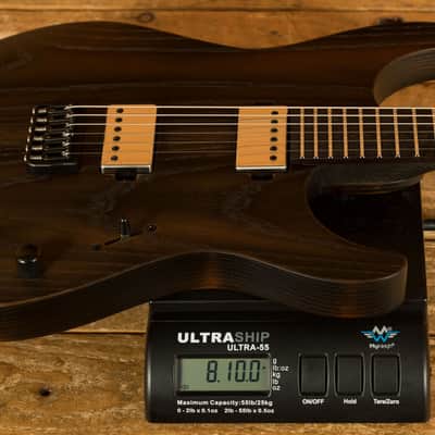 Mayones Aquila Cardinal 6 Adam Christianson Baritone Signature - Ebony - Antique Black image 8