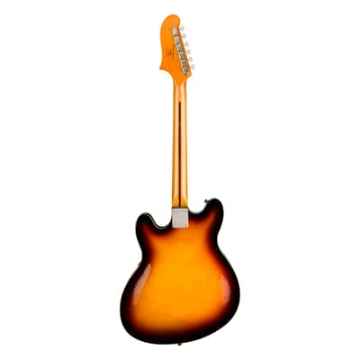 Used Squier Classic Vibe Starcaster - 3-Color Sunburst w/ Maple FB image 8