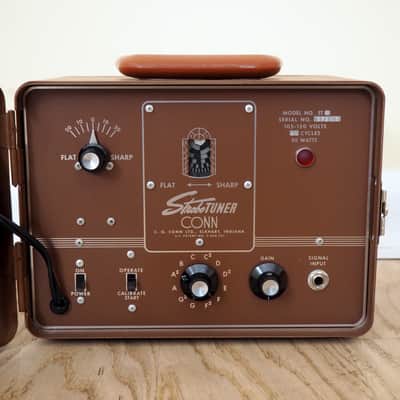 1960s Conn Strobotuner ST-6 Vintage Strobe Tuner Mint Time Capsule Collector Grade w/ Box, Manual image 4
