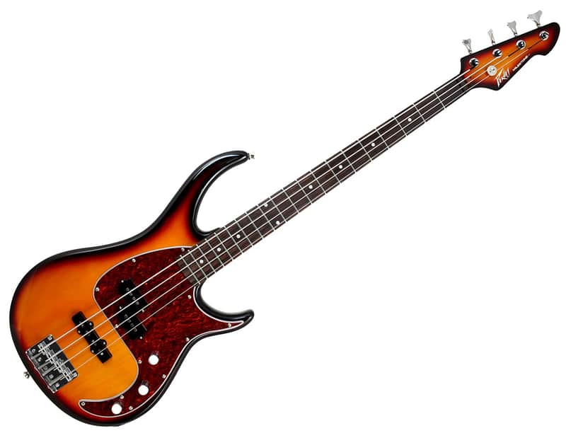 Peavey Milestone 4-String Electric Bass Vintage Burst image 1