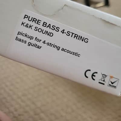 K&K Sound Pure Bass 4-String Acoustic Bass Guitar Pickup image 7