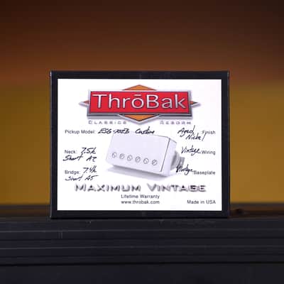 New ThroBak ESG-102B MXV PAF / Pat # Set - Aged Nickel image 1