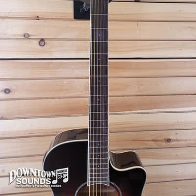 Yamaha APX600 Acoustic/Electric Mini/Travel Guitar - Old Violin Sunburst image 5