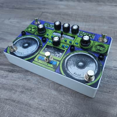 Sketchy Sounds Doom Boxx Octave Distortion and Boost Guitar Pedal image 3