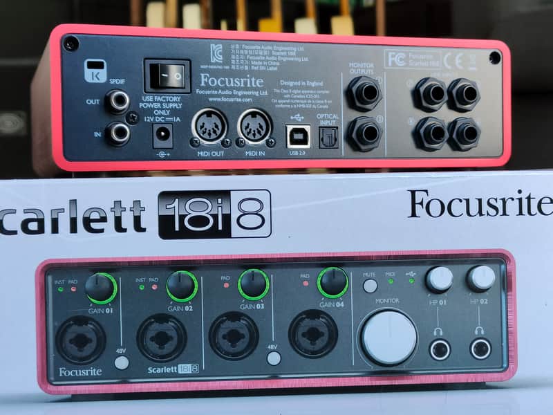 Focusrite Scarlett 18i8 (1st gen) | Reverb