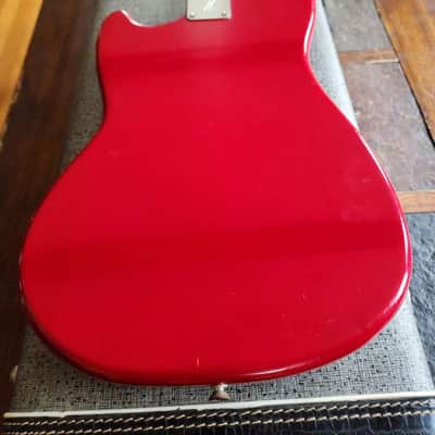 Fender Mustang USA vintage w/ohsc 1967 - Dakota red image 3