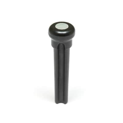 Graph Tech- TUSQ bridge pins, Black, with 4mm MOP dots, PP-2044-00 image 2