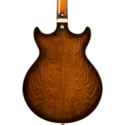 Ibanez AM93QA AM Artcore Expressionist Electric Guitar - Vintage Violin High Gloss image 9