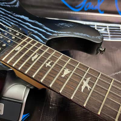 PRS SE Swamp Ash CE 24 Sandblasted 2024 - Sandblasted Blue image 5
