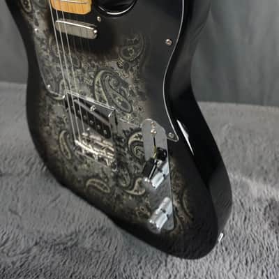 2025 Fender MIJ Black Paisley Telecaster – Maple Neck – Limited Edition image 9