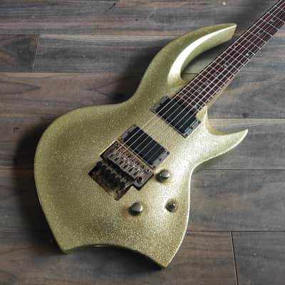 2000's Edwards Japan E-LK-100DK w/Floyd Rose & ESP Pickups (Gold Sparkle) image 1