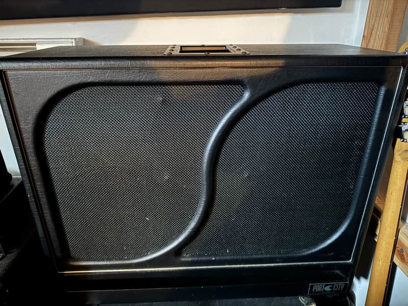 Port City Wave OS 2x12 Guitar Cab with Celestion G12H & V30 Speakers