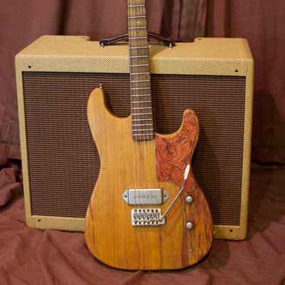 Banning Guitars Custom Strat 2014 Old Growth Sugar Pine image 2
