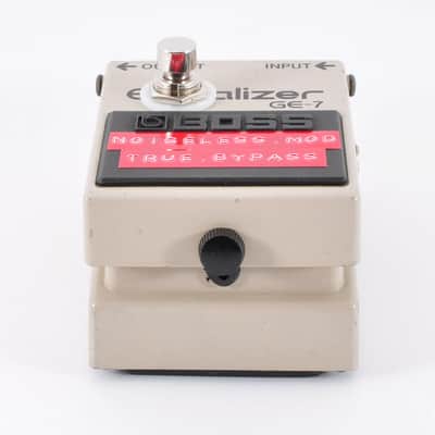 Boss GE-7 Modified True Bypass & Noiseless Equalizer Made In Taiwan 2002 Used From Japan #NQ47944 image 13