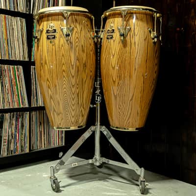 LP Galaxy Giovanni Signature Series Congas with Stand – 11" & 12" image 1