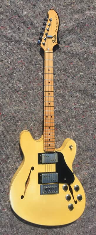 Fender Starcaster 1975 Olympic White